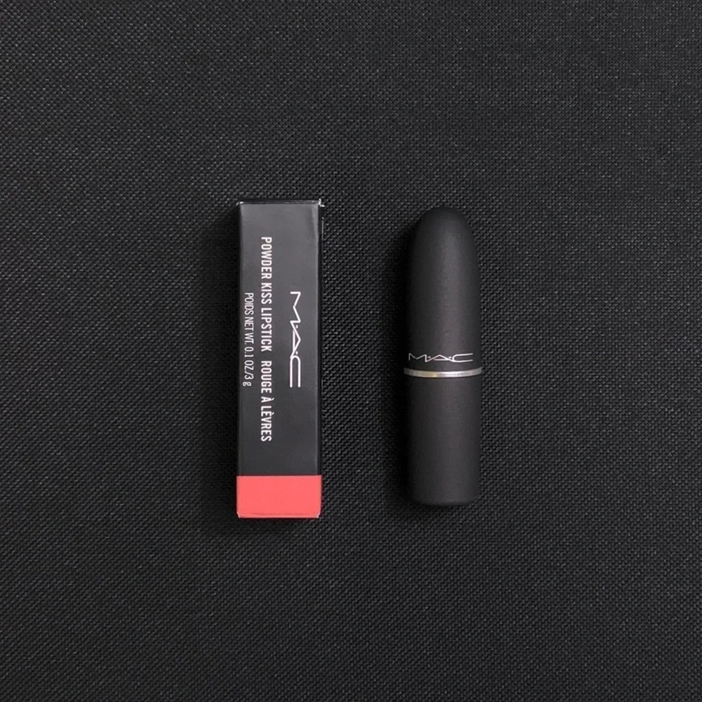 MAC Devoted to Chili Powder Kiss Plush Moisture-Matte Creamy Lipstick Lip Cream